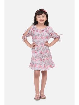 StyleStone - Girls Cotton Paisley Print Multi-Color Dress