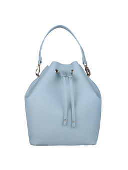 ELLE - Blue Solid Hobo Handbag