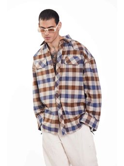 Bonkers Corner - Brown Coco Berry Oversized Shirt