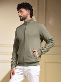 CRIMSOUNE CLUB - Men Olive Jacket