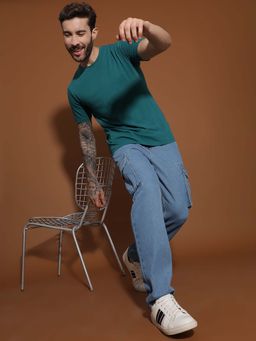 Belliskey - Blue Casual Solid Regular Fit Denim Jeans