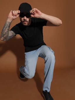 Belliskey - Blue Casual Solid Regular Fit Denim Jeans