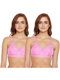 Bodycare - Pack of 2 B-C-D Cup Bra In Pink Colour