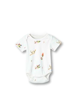 BabyStreet - Organic Cotton Baby Half Sleeve Bodysuit for Infants