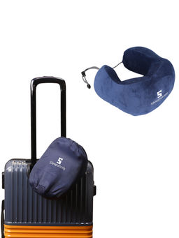 Sleepstore - Premium Neck Travel Memory foam Pillow, Multipurpose, Comfortable for Sleeping