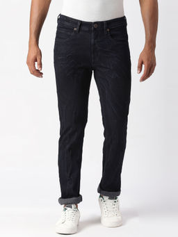 Pepe Jeans - Navy Blue Vapour Slim Fit Mid Waist Jeans