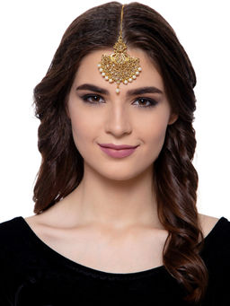 Anika's Creations - Anika's Creation Exclusive Traditional Maang Tikka For Festive or wedding