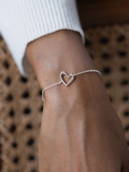 Shaya by CaratLane - 925 Silver Shaya by CaratLane You And Your Loud Thoughts Bracelet In