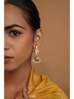 Royal Pitarah - Labradorite Gauhar Earring