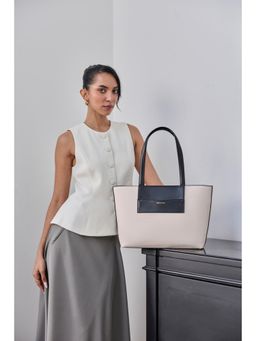 MIRAGGIO - Maxine 15 Inch Tote Bag-Black (Large)