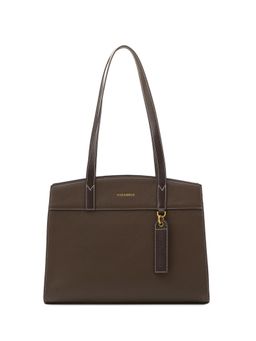MIRAGGIO - Nancy 14 Inch Tote Bag-Brown (Large)