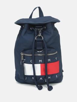 Tommy Hilfiger - Logo Blue Polyester Backpack