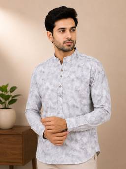 EKATVA ETHNIC - Green Short Kurta