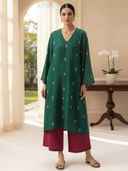 Green color option, Sold out, Currently selected
