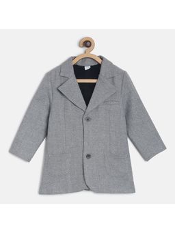 MINI KLUB - Kids Boys Grey Long Coat