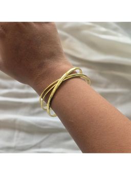 Studio Anviksha - Gold Plated Stacked Bracelet