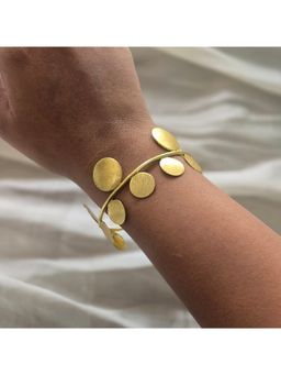Studio Anviksha - Gold Circular Disc Bracelet