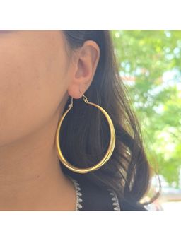 Studio Anviksha - Gold Aadhira Hoops