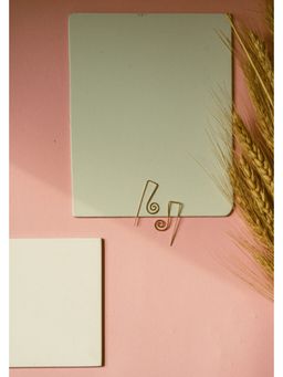 Studio Anviksha - Gold Spiral Brass Earhooks