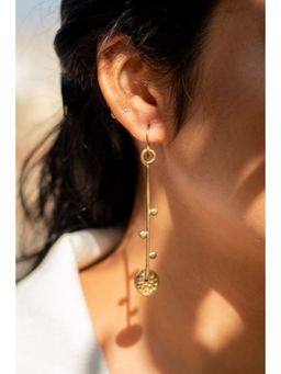 Studio Anviksha - Gold Sitar Earrings