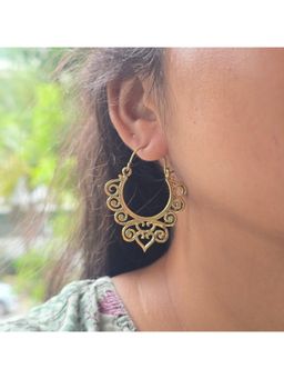 Studio Anviksha - Gold Elise Hoops