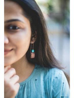 Studio Anviksha - Turquoise Copper Hooks
