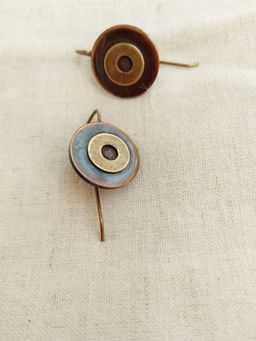 Studio Anviksha - Copper Short Button Hooks