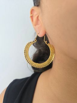 Studio Anviksha - Gold Bianca Hoops