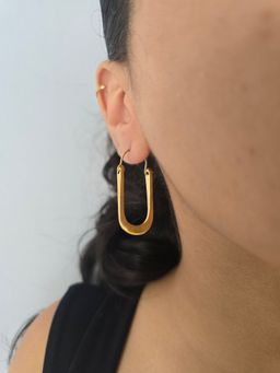 Studio Anviksha - Gold Tabitha Hoops