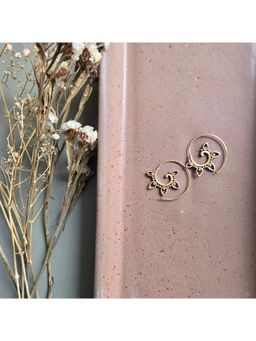 Studio Anviksha - Gold Mia Hooks Earrings