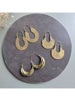 Studio Anviksha - Gold Antique Aura (Pack of 3)