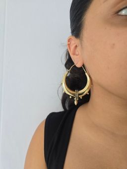 Studio Anviksha - Gold Aditi Hoops