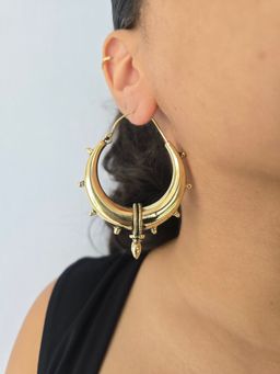 Studio Anviksha - Gold Aditi Hoops