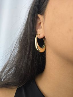 Studio Anviksha - Gold Olivia Hoops