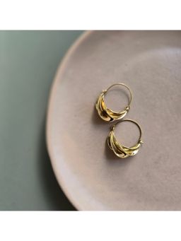 Studio Anviksha - Gold Lorena Hoops