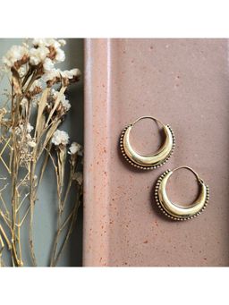 Studio Anviksha - Gold Grace Hoops