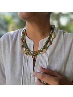 Studio Anviksha - Blue Aarya Necklace