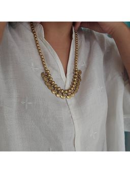 Studio Anviksha - Gold Mishka Necklace