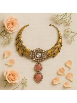 Kare Kraft - Pink Blush Rose Vintage Charm Necklace Set