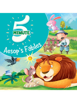 Pegasus - 5 Minute Aesop's Fables - Premium Quality Padded & Glittered Book
