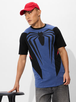 The Souled Store - Official Spider-Man: Spidey Sense Drop Cut T-Shirt