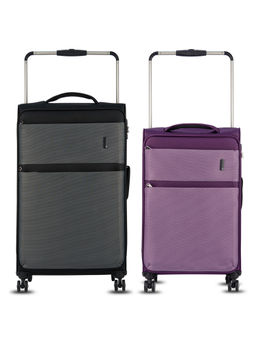 it luggage - Debonair 22 2058 08 Black White 80 Purple White 71cm Trolley Bag
