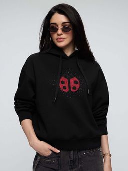 The Souled Store - Originals Ladybug Women Oversized Hoodie