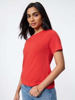 The Souled Store - Casual Classics Fiery Flame Women T-Shirt