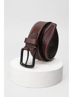 Van Heusen - Men Brown Solid Formal Belt
