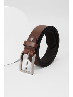 Van Heusen - Men Brown Solid Formal Belt