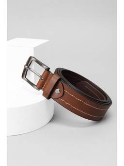 Van Heusen - Men Brown Solid Formal Belt