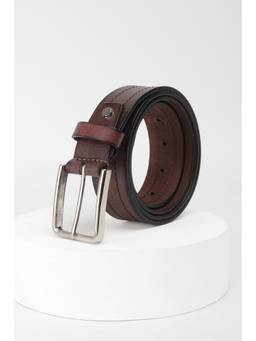 Van Heusen - Men Brown Solid Casual Belt