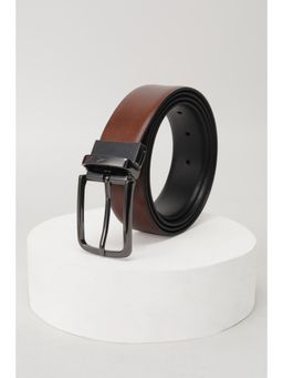 Van Heusen - Men Brown Solid Formal Belt