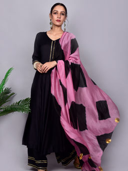 Empress Pitara - Madhosh Black Flare Suit Set